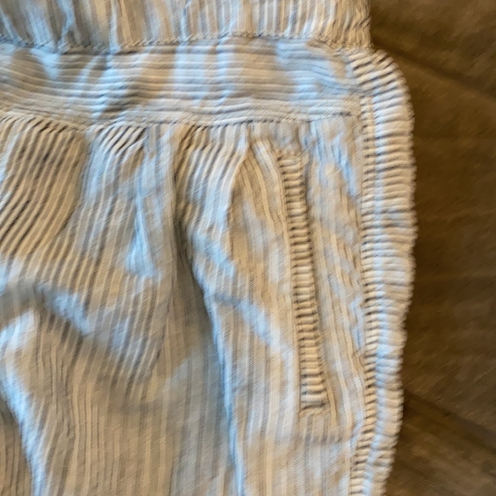 Anthropologie Striped Linen Pants - Picture 6 of 12